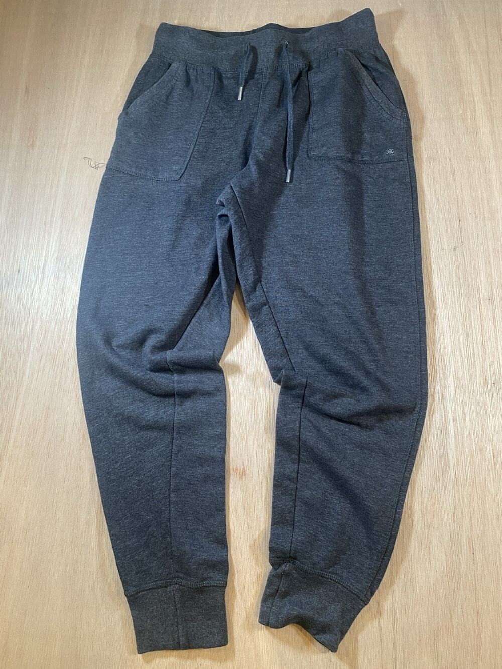 LEG3ND Women’s Performance Jogger Sweatpants Grey Active Mid Rise Size Medium